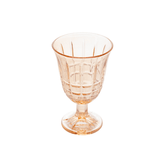 Taça Para Água De Vidro Calcutá Âmbar - 250ml - Ela Decora